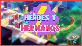 Kadr z teledysku Héroes y hermanos [50/50 Heroes tekst piosenki 50/50 Heroes (OST)