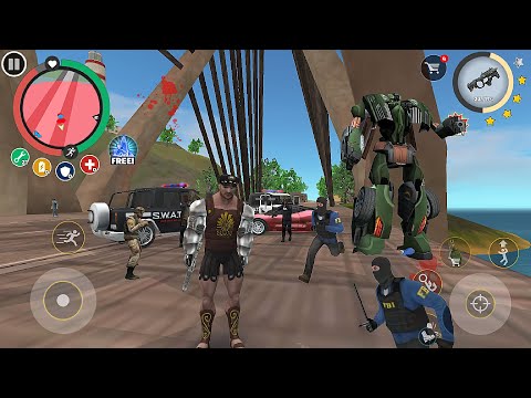 Rope Hero: Vice Town #130 Mansion Attack | New Update