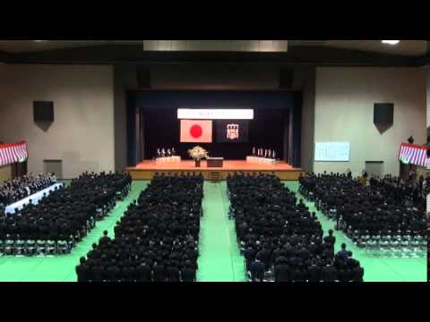 経済・経営学科 2012年度 入学式【開式-宣誓】