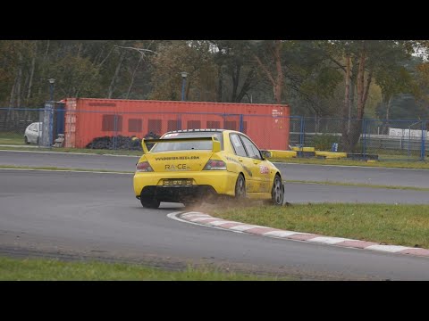 Jacek Tarazewicz, Mitsubishi Lancer Evo IX - IV SuperOES Tor Poznań - 31.10.2020