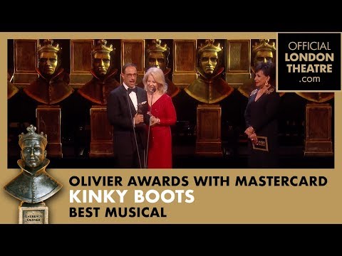Kinky Boots wins Best Musical | Olivier Awards 2016 with Mastercard