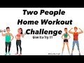 Two People Home Workout Challenge | Mike Burnell Ft Sam Ebeling