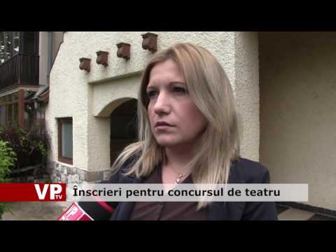 Înscrieri pentru concursul de teatru
