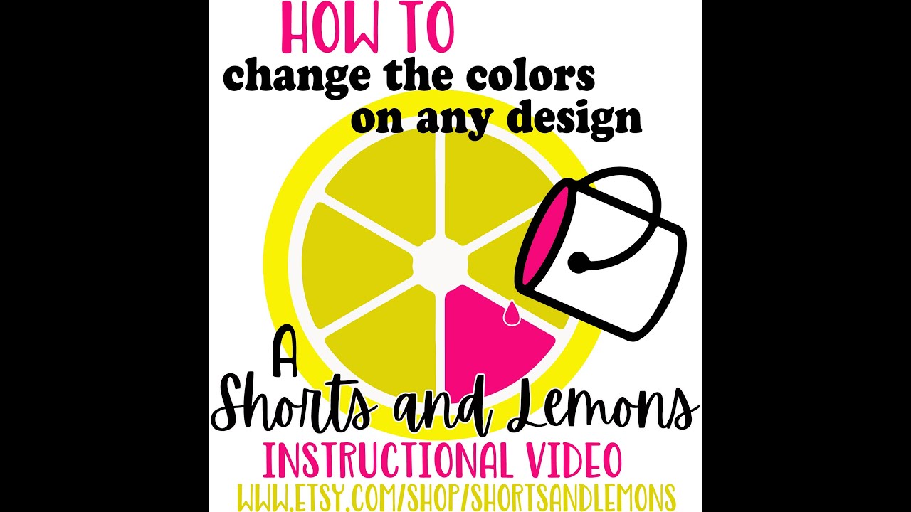 How to easily change the colors on clip art, png or jpeg for free