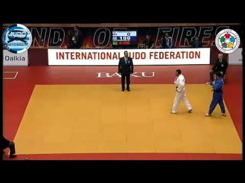 Judo Grand Prix Baku 2012 Semifinal -90kg GOGOTCHURI (GEO)-GURBANOV (AZE)