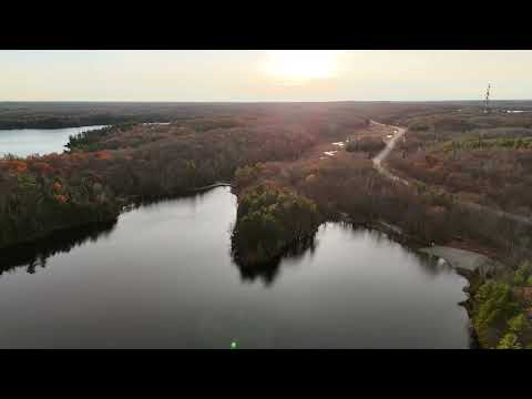 110324-Sharbot Lake Provincial Park - Drone View