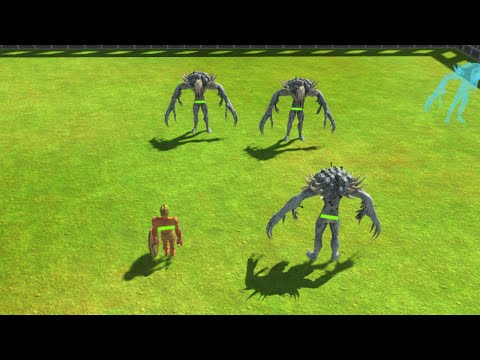 ACHILLES AND SCOURGE VS 2 UNIT FANTASY & INFERNALS | Animal Revolt Battle Simulator