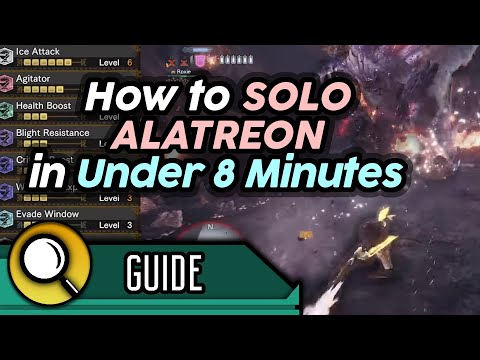 Easy Chargeblade Alatreon Solo Tutorial - Tips, Tricks, Openings, Builds and Playstyle | MHW IB