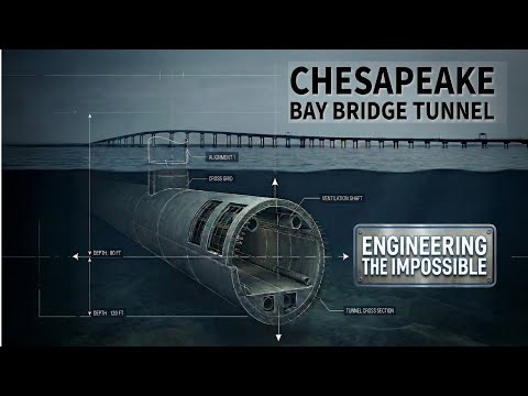 The Chesapeake Bay Bridge-Tunnel: Why This Highway Had to Go Underwater