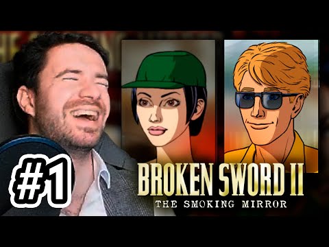 Josh Strife Hayes Plays Broken Sword 2 - the Smoking Mirror Remastered - Part 1