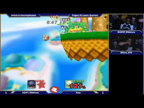 LTC2 - AZHP | K9 (Metaknight) Vs Kaos (Mewtwo) SSBPM Losers Quarters