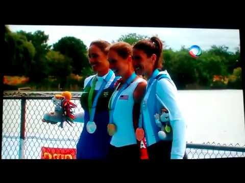 15/07 Remo Feminino medalha de Prata Fabiana Beltrame