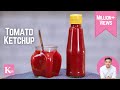 Tomato Ketchup Homemade Tomato Sauce Recipe Kunal Kapur Sweet Spicy N Tangy टमाटर सॉ�