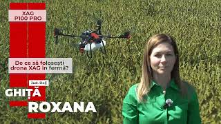 Avantajele dronei XAG în ferma BIZ Solution
