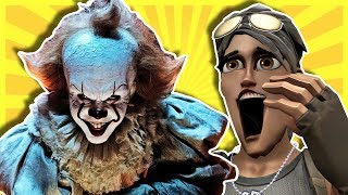 PENNYWISE VOICE TROLLING ON FORTNITE (IT Trolling)