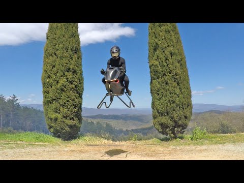Volonaut Airbike - Flying Motorcycle straight from Sci-Fi to Reality