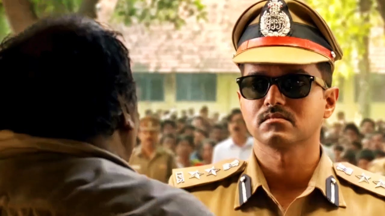 विजय गुंडागर्दी के स्कूल का ये हेड मास्टर है l Theri Movie Best Sce