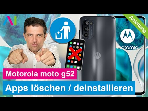 Motorola moto g52 - Apps löschen / Apps deinstallieren • 📱 • 🔲 • 🚮 • Anleitung | Tutorial