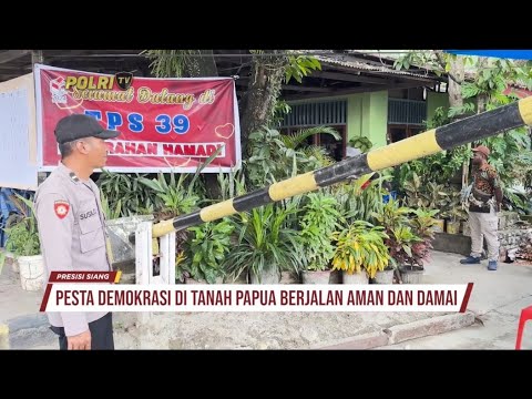 KAPOLDA PAPUA PESTA DEMOKRASI DI TANAH PAPUA BERJALAN AMAN DAN DAMAI