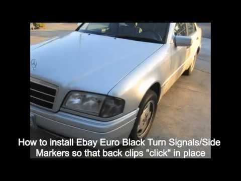 1997 Mercedes C280 W202 Ebay Black Signals
