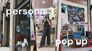 PERSONA 3 RELOAD POP UP & EXPLORING THE ROW DTLA | VLOG