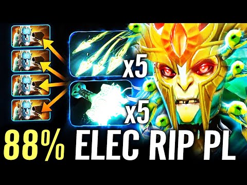 🔥 MEDUSA 88% Electric RIP PL — Mjollnir + 5x Split Shot Modifiers MOST IMBA Carry Talent Dota 2 Pro