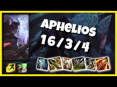 Aphelios vs Miss Fortune OCE Challenger BOT (16/3/4) - v11.2