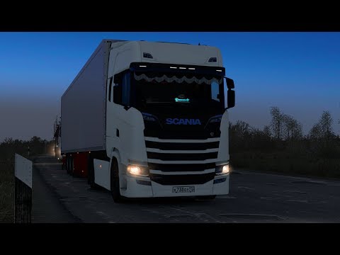 ETS 2, SCANIA S450, Тула - Вышний Волочек.