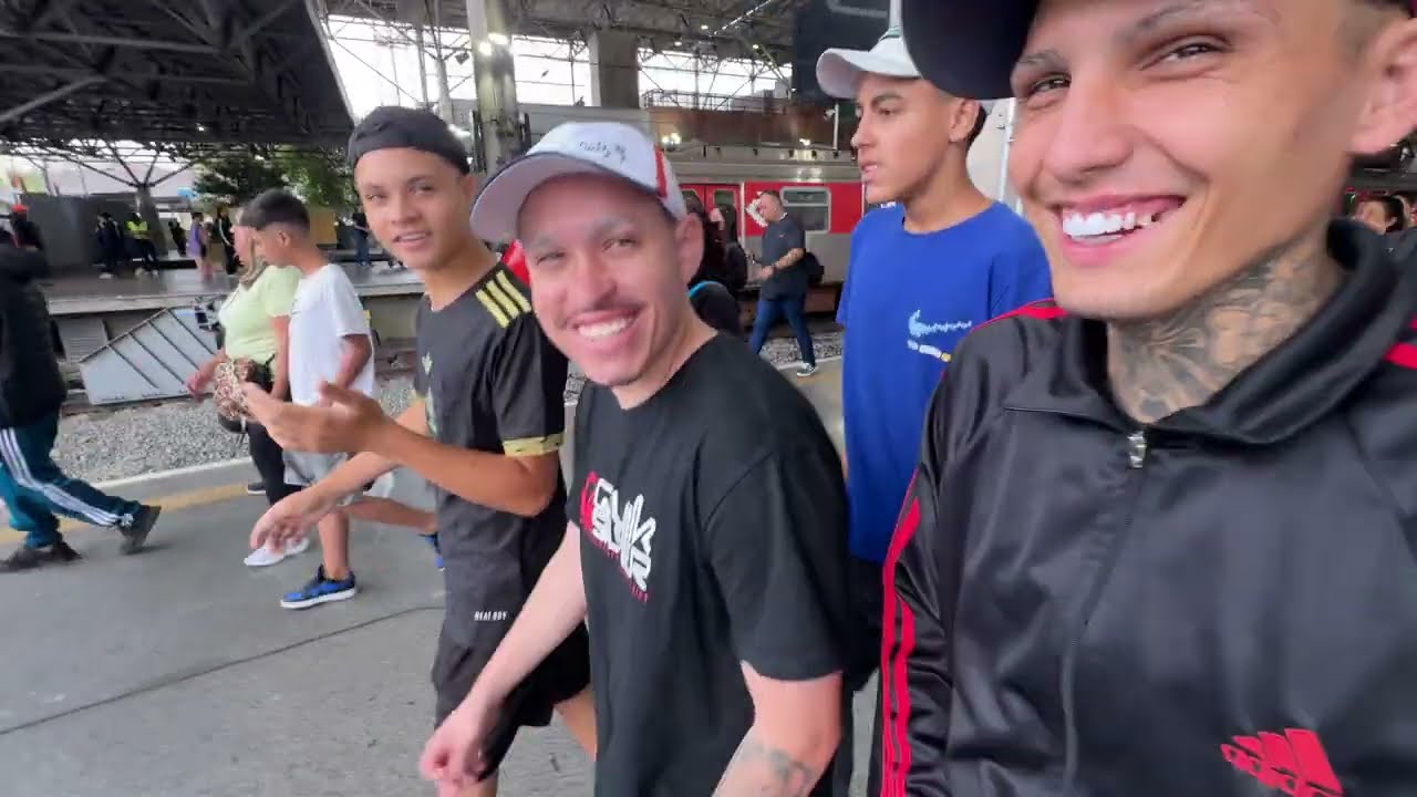 CHEGAMOS NO BRAZ LOTADO DE GENTE 