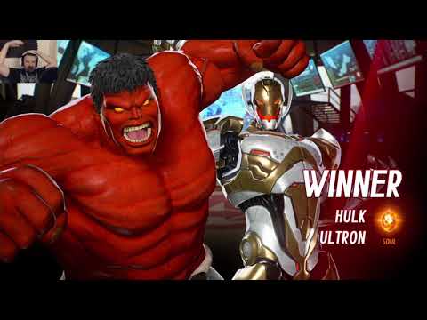 Marvel vs. Capcom Launch MP pt27 - vs. Ryu/Morrigan (runaway city)