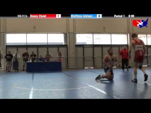 Danny Chaid vs. Matthew Idelson at 2013 Junior Nationals - FILA - FS