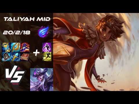 MID Taliyah vs Syndra - NA Grandmaster Patch 25.24