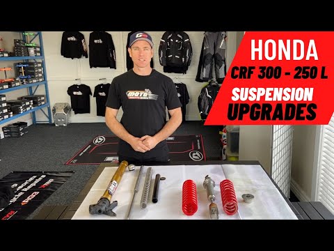 Honda CRF 300/250 Rally Suspension Upgrade