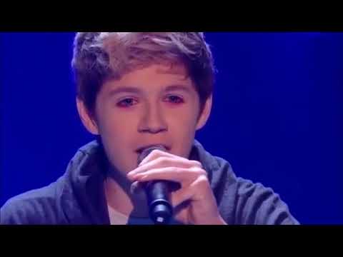 one direction sing total eclipse of the heart but everytime they show niall it gets faster