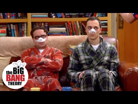 Sheldon Breaks His Nose | The Big Bang Theory