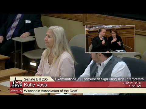 WisEye Morning Minute: Addressing the State's Sign Language Interpreter Shortage