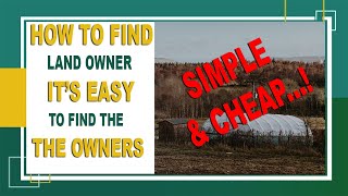 How To Find Land Owners Uk - New Version Link In Description