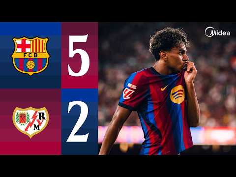 FC Barcelona 5-2 Rayo Vallecano | LaLiga