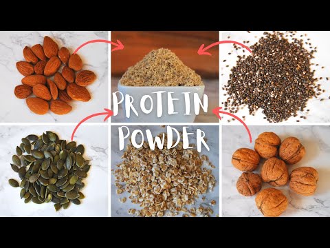 How to make Protein Powder with Plant Based Ingredients | Homemade Protein Powder by Do It Plain