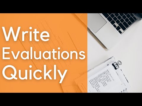 Teacher Evaluations Sample