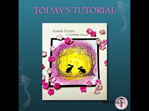Woodland Chatter by Karen Telfer - A Lavinia Stamps Tutorial