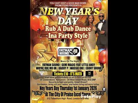 New Years Day Party - Bobby Culture Jan 1st 2026