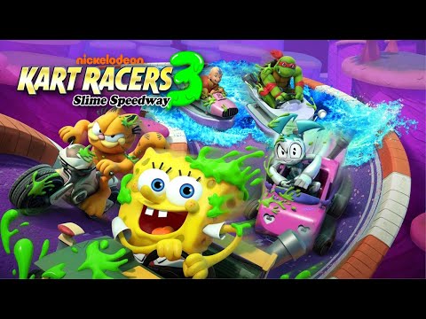 Nickelodeon Kart Racers 3: Slime Speedway - Full Game (No Commentary)