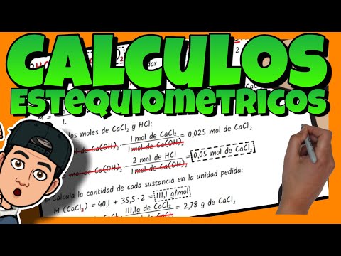🤩 CÁLCULOS ESTEQUIOMÉTRICOS en REACCIONES QUÍMICAS | Cálculo de gramos, moles y volúmenes