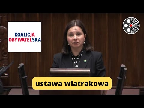 Urszula Zielińska krytykuje blokadę wiatraków rządu
