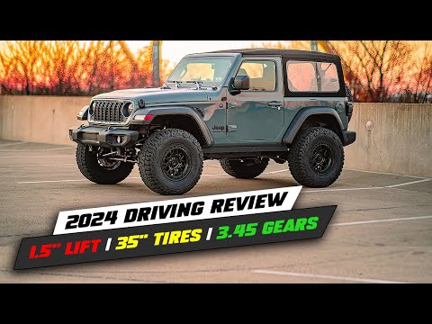 Modified 2024 Jeep Wrangler Driving Review - Clayton Off Road