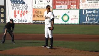 Daniel Hurtado Burlington Bees Los Angeles Angels Pitcher