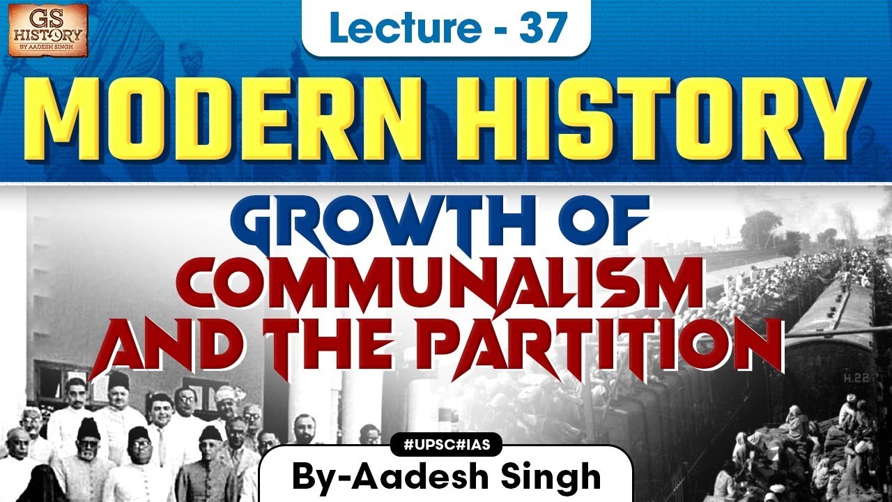 Video overview of the evolution of communalism in India
