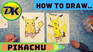 How to Draw Pikachu