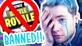 MY WIFE BANNED ME FROM FORTNITE: BATTLE ROYALE..!!